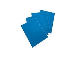 Blaue LCI-Etiketten | rechteckig