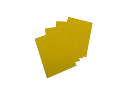 Gelbe LCI-Etiketten | rechteckig
