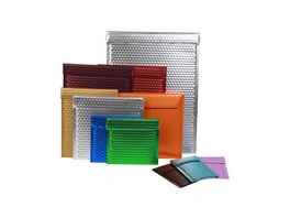 Metallic-Luftpolstertasche | matt