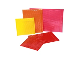 Neonfarbene Luftpolstertasche