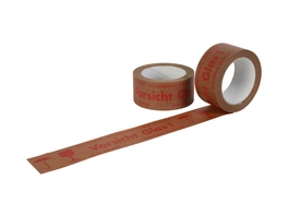 Papier-Warnklebeband "Vorsicht Glas"