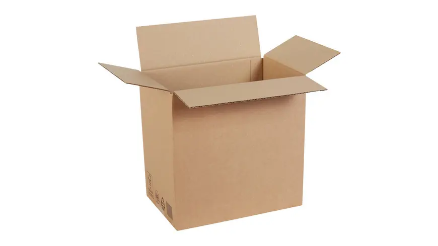 Faltkarton mit Höhenriller | Hermes Paket S