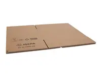 Faltkarton mit Höhenriller 386 x 286 x 272 mm | FEFCO 0201