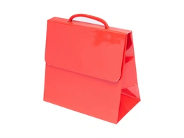 Papiertragetasche mit Verschlussklappe